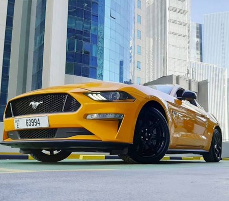 Ford Mustang GT Coupe V8 2019 for rent in 迪拜